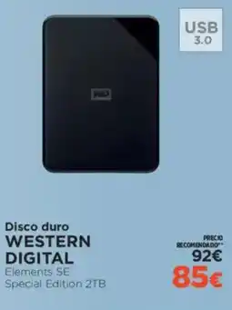 El Corte Inglés WESTERN DIGITAL Disco duro oferta