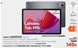 El Corte Inglés LENOVO Tablet oferta