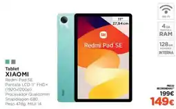 El Corte Inglés XIAOMI Tablet oferta