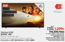 El Corte Inglés SONY 55" Televisor OLED oferta