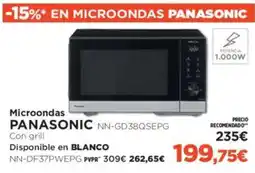 El Corte Inglés PANASONIC Microondas oferta