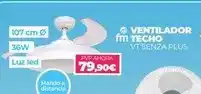 Electrocash Fm - ventilador techo oferta