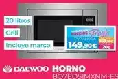 Electrocash Daewoo - horno bo7ed51mxnm-es oferta