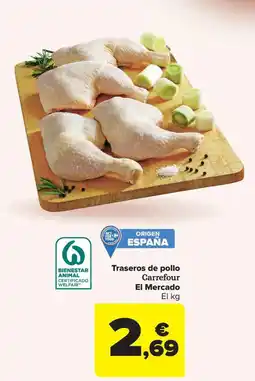 Carrefour Market Traseros de pollo Carrefour El Mercado oferta