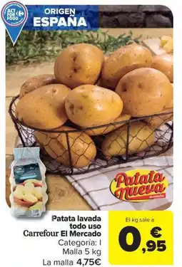 Carrefour Market Patata lavada todo uso Carrefour El Mercado oferta