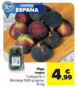 Carrefour Market Higo negro oferta