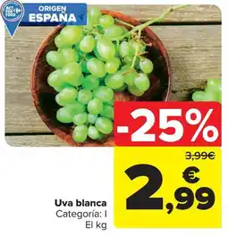 Carrefour Market Uva blanca oferta