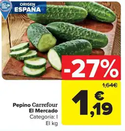 Carrefour Market Pepino Carrefour El Mercado oferta