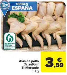 Carrefour Market Alas de pollo Carrefour El Mercado oferta