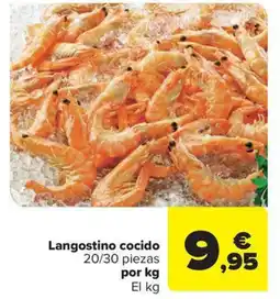 Carrefour Market Langostino cocido 20/30 piezas oferta