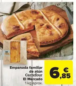 Carrefour Market Empanada familiar de atún Carrefour El Mercado oferta