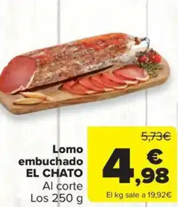 Carrefour Market EL CHATO Lomo embuchado oferta