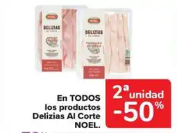 Carrefour Market NOEL En todos los productos delizias al corte oferta