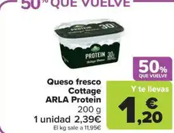 Carrefour Market ARLA Queso fresco Cottage Protein oferta