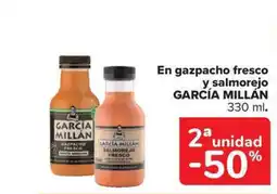 Carrefour Market GARCÍA MILLÁN En gazpacho fresco y salmorejo oferta