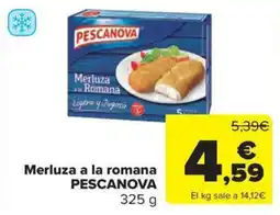 Carrefour Market PESCANOVA Merluza a la romana oferta