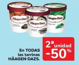 Carrefour Market HÄAGEN-DAZS En todas las tarrinas oferta