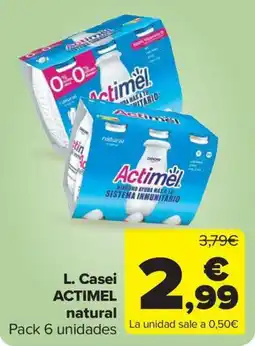 Carrefour Market ACTIMEL L. Casei natural oferta