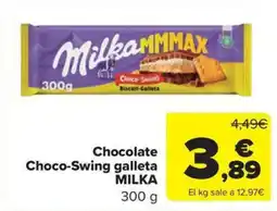 Carrefour Market MILKA Chocolate Choco-Swing galleta oferta