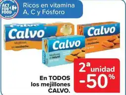 Carrefour Market CALVO En todos los mejillones oferta