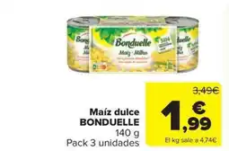 Carrefour Market BONDUELLE Maíz dulce oferta