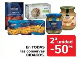 Carrefour Market CIDACOS En todas las conservas oferta