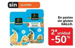 Carrefour Market GALLO En pastas sin gluten oferta