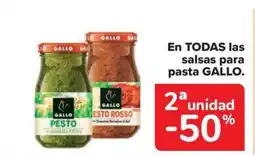 Carrefour Market GALLO En todas las salsas para pasta oferta
