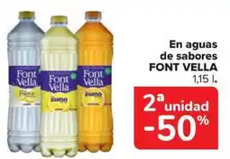 Carrefour Market FONT VELLA En aguas de sabores oferta