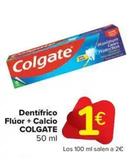 Carrefour Market COLGATE Dentifrico Flúor + Calcio oferta