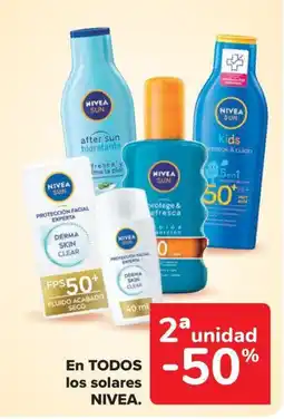 Carrefour Market NIVEA En todos los solares oferta