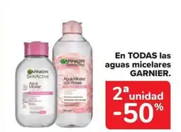 Carrefour Market GARNIER En todas las aguas micelares oferta