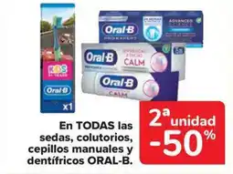 Carrefour Market ORAL-B En todas las sedas, colutorios, cepillos manuales y dentifricos oferta