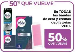 Carrefour Market VEET En todas las bandas de cera y cremas depilatorias oferta