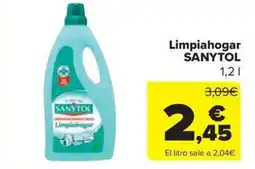 Carrefour Market SANYTOL Limpiahogar oferta