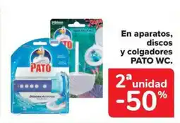 Carrefour Market PATO WC En aparatos, discos y colgadores oferta