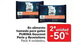 Carrefour Market PURINA En alimento húmedo para gatos Perle y Revelations Gourmet oferta