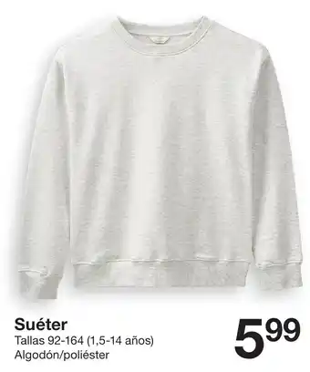 Zeeman Suéter oferta