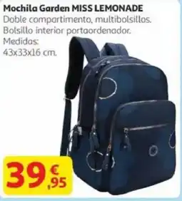 Alcampo Mochila garden miss lemonade oferta
