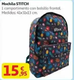 Alcampo Mochila stitch oferta