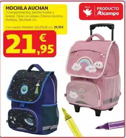 Alcampo Mochila auchan oferta
