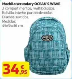Alcampo OCEAN'S WAVE Mochila secundary oferta