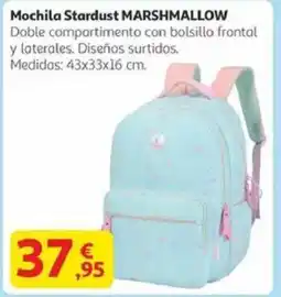 Alcampo Mochila stardust marshmallow oferta