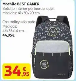 Alcampo BEST GAMER Mochila oferta