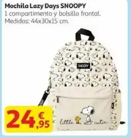 Alcampo SNOOPY Mochila Lazy Days oferta