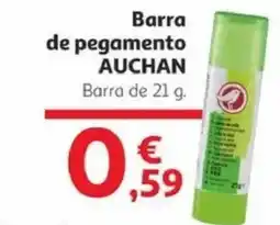 Alcampo AUCHAN Barra de pegamento oferta