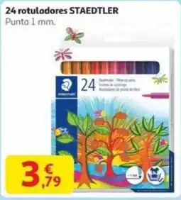 Alcampo STAEDTLER 24 rotuladores oferta