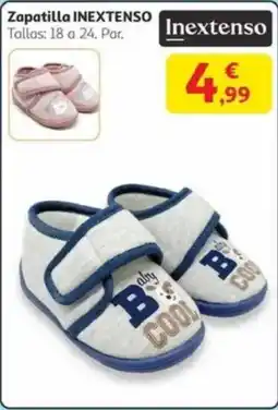 Alcampo INEXTENSO Zapatilla oferta