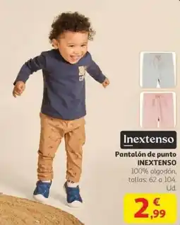 Alcampo INEXTENSO Pantalón de punto oferta