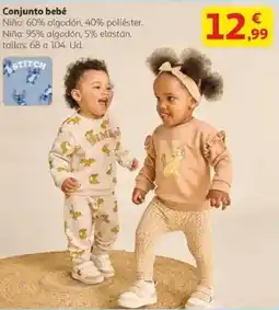Alcampo Conjunto bebé oferta